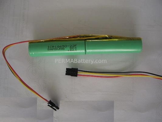 China High Quality Li-ion 18650 7.4V 2200mAh battery pack with PCB and Connectors supplier