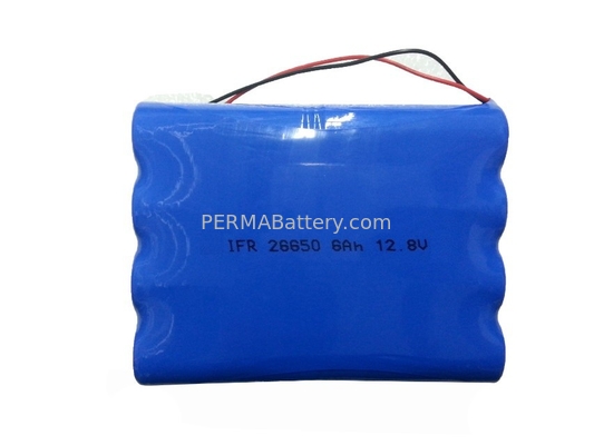China Li-FePO4 12V 6000mAh Battery Pack with PCB and Flying Leads for Wireless Devices supplier